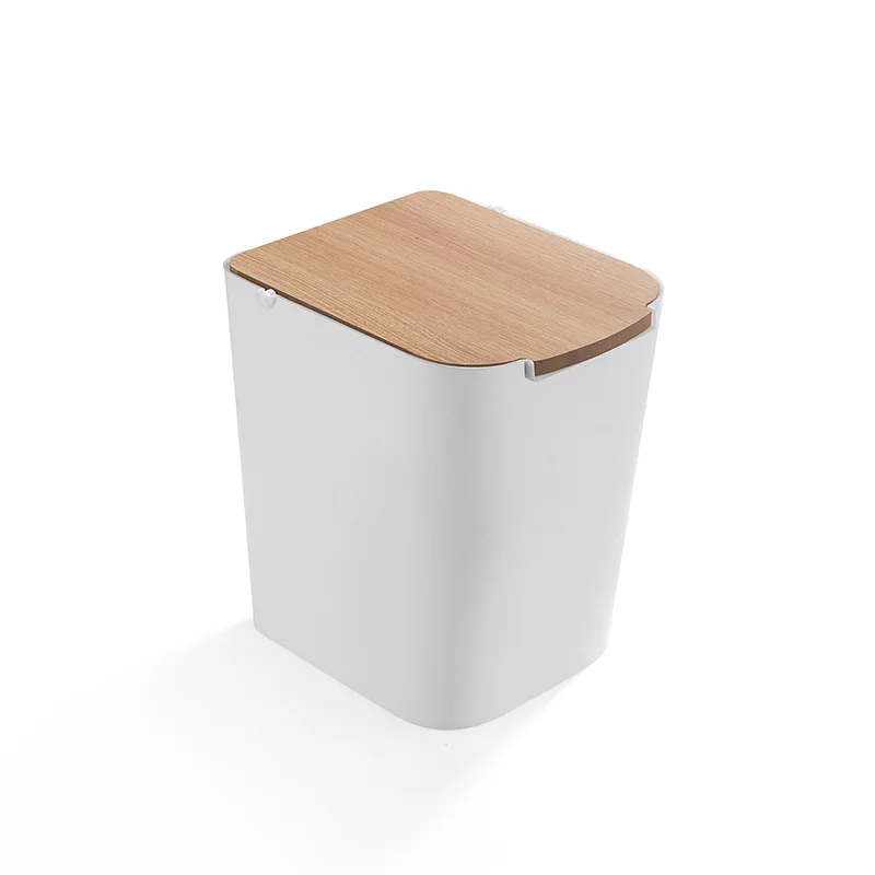 

Household environmental Trash Can Press Storage Bin with Lid car Kitchen Bathroom Trash bins plastic bucket WJ51934