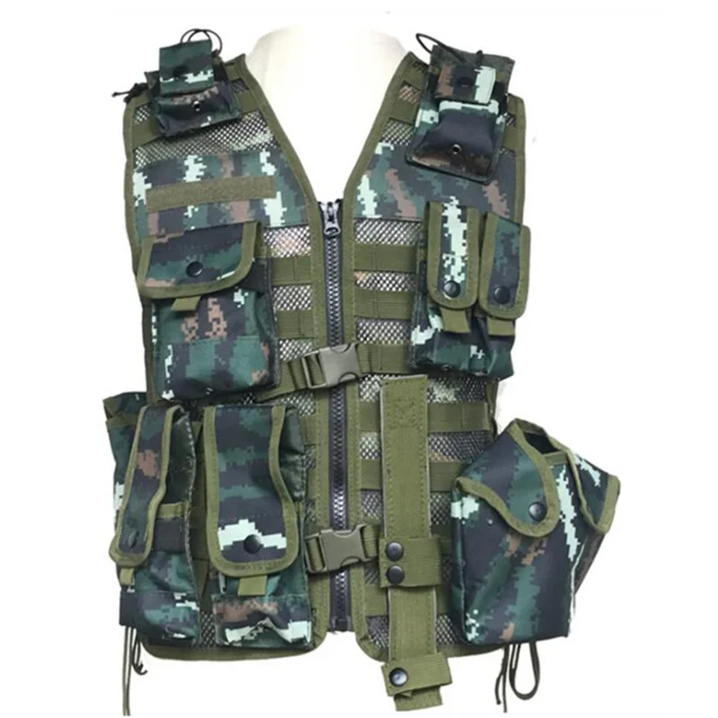 Мужской пуленепробиваемый жилет камуфляжный боевой униформа безопасности