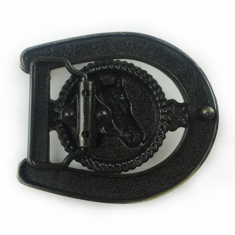 Винтажный Бронзовый 3D Подкова ремень пряжка голова лошади металлический пряжки