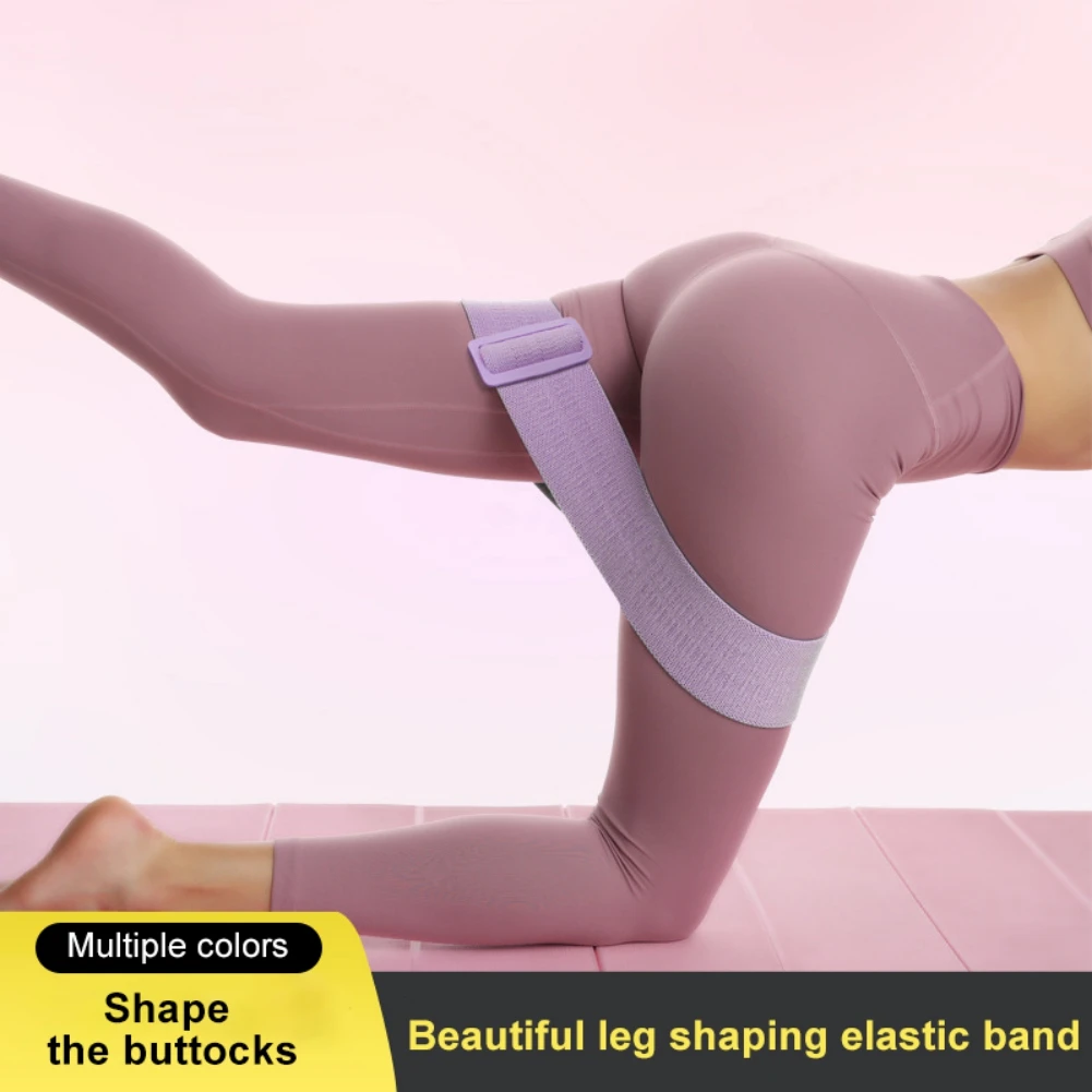 

Женская эластичная лента для занятий йогой и фитнесом