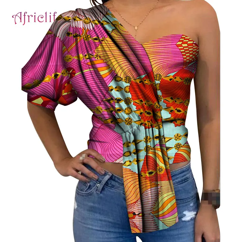Летние африканские женские топы короткие платья для женщин специальная