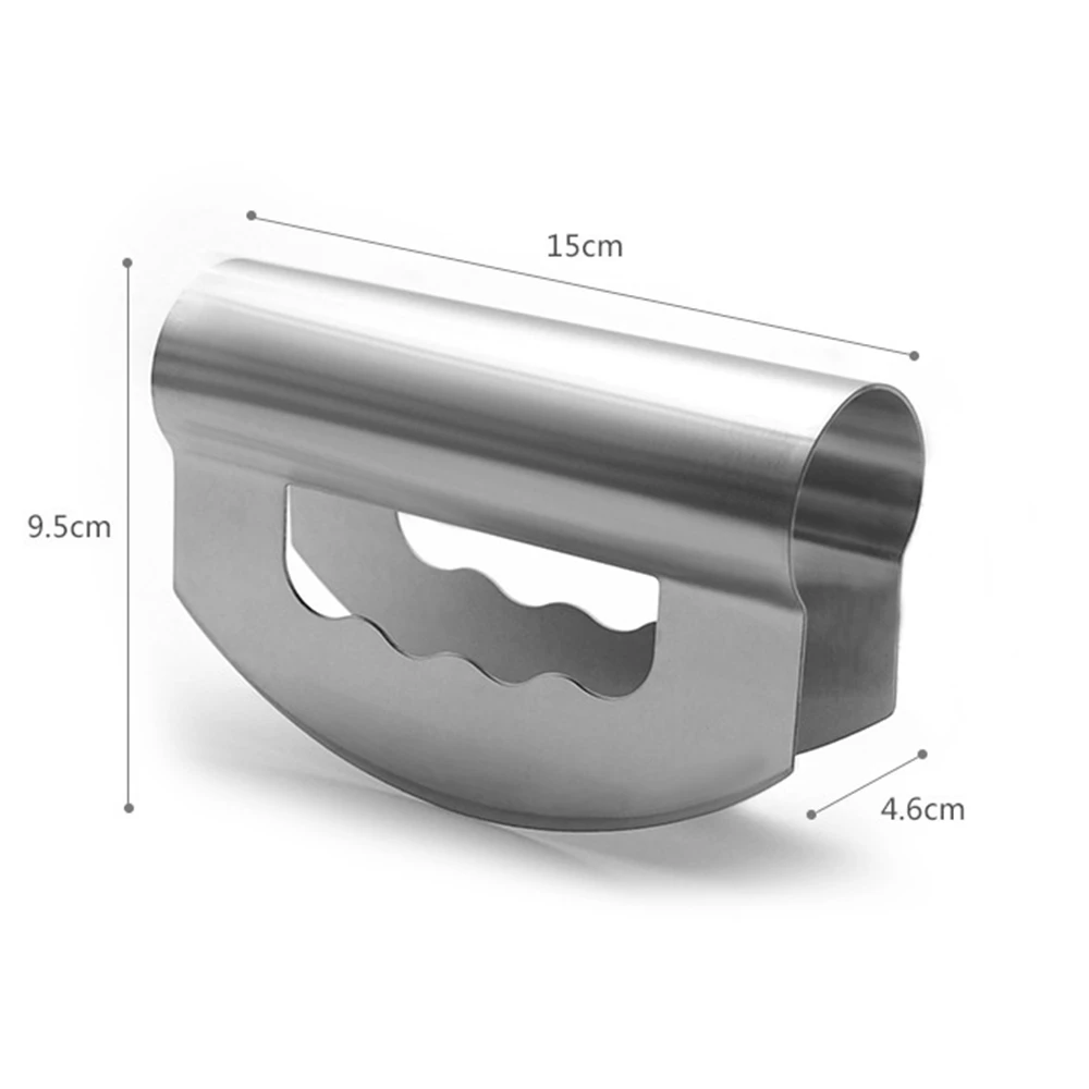 Креативный безопасно Vagetable фруктовый Резак Чоппер из нержавеющей стали двойной