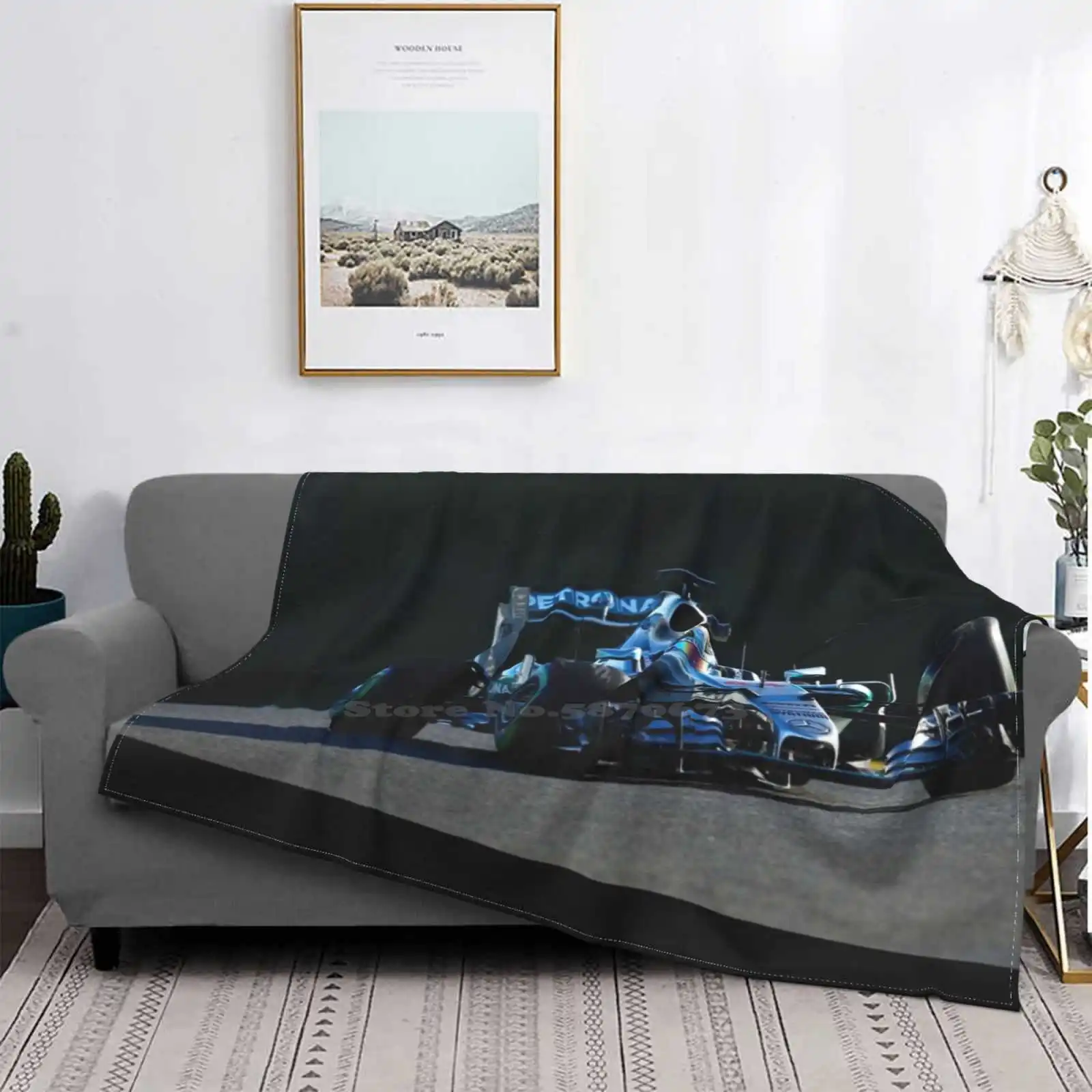 F 1 низкая цена новый принт Новинка модное мягкое теплое одеяло гоночный