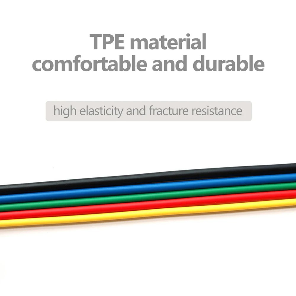 11Pcs Resistance Bands Set Yoga Expander Fitness Exercise Rubber Tubes Stretch Band Home Training Gyms Elastic Workout Pull Rop | Спорт и