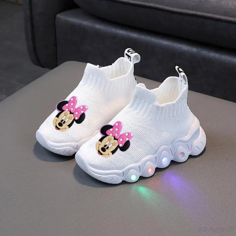 Детские Нескользящие кроссовки для мальчиков и девочек повседневная спортивная