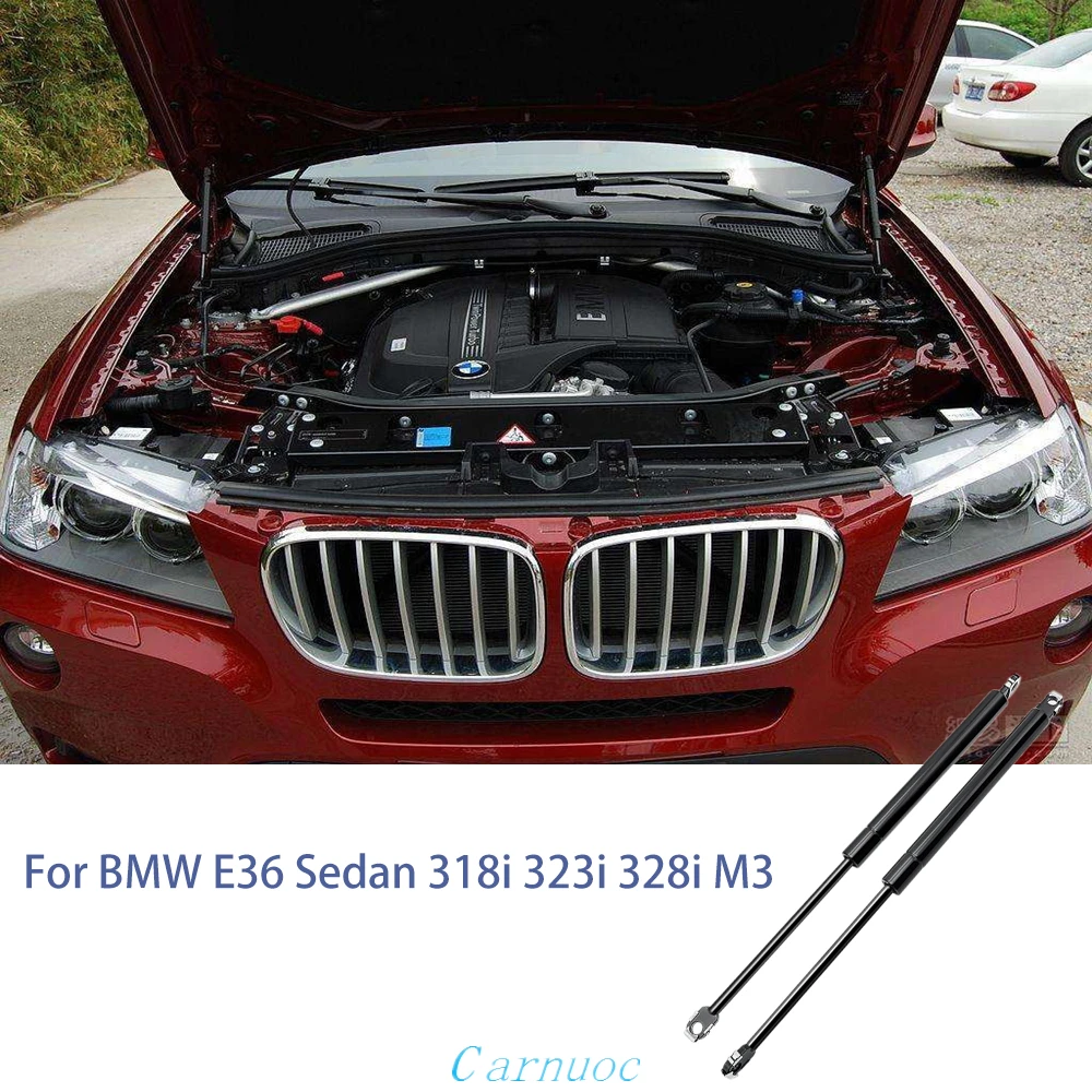 2 шт. Автомобильный капот подъем поддерживает шок стойки для BMW E36 седан 318i 323i 328i M3