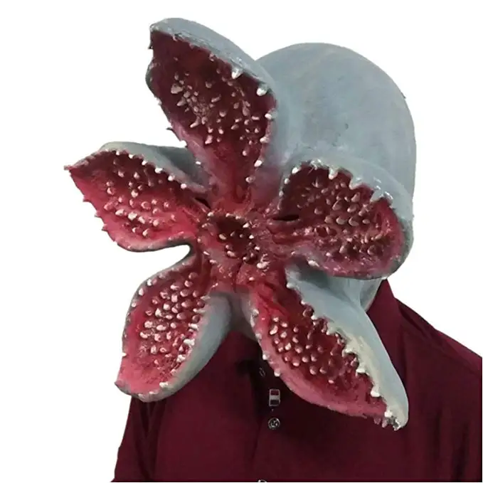 Маска Demogorgon на Хэллоуин очень странные дела страшная латексная биохимическая