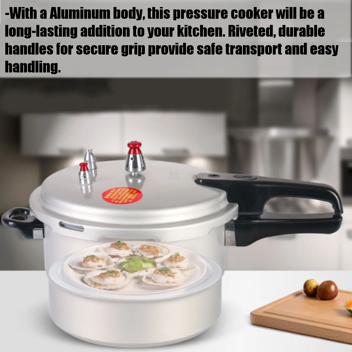 Новинка 18/26 см 304 Нержавеющая сталь кухонная скороварка - Цена: 5 829,87 руб.