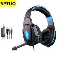 original g4000 gaming headset suitable for computer phone tablet headphones with microphone headset with light