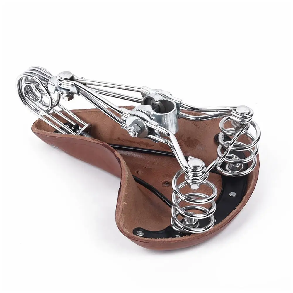 Велосипедное седло удобное натуральная коровья кожа лидер продаж низкая цена