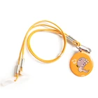 Детский держатель для слухового аппарата BTE, защита для ушных аппаратов и кочлеарных имплантов, бинауральные Проводные