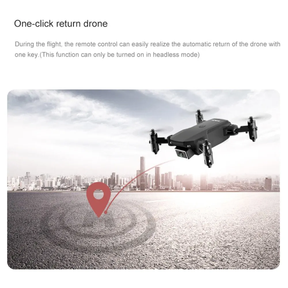 

S66 RC Drone with Camera 4K Drone Dual Camera Optical Flow Positioning WiFi FPV Drone Headless Mode Altitude Hold Gesture Photo