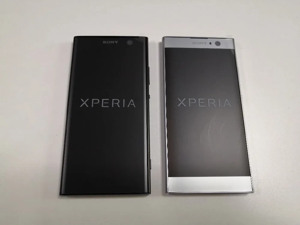 Разблокированный мобильный телефон Sony Xperia XA2, четыре ядра, 5,2 дюймов, 3 ГБ ОЗУ, 32 Гб ПЗУ, камера 23 МП, LTE 1080 P, две sim-карты