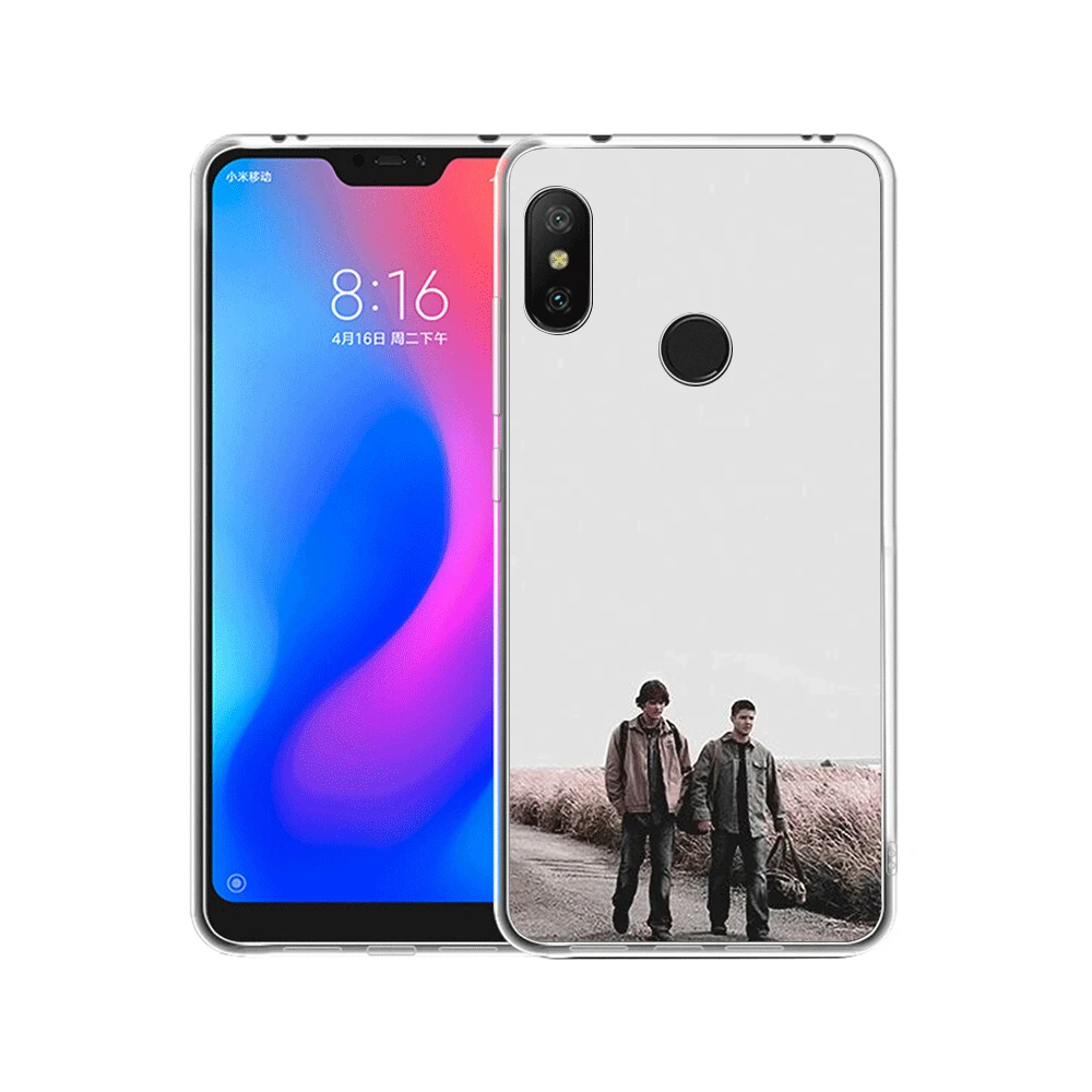 Мобильный телефон чехол для Xiaomi Redmi Note 4 4X 3 5 6 7 Pro 5A Жесткий Чехол Supernatural Jared Padalecki
