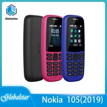 Nokia 105（2019） refurbished Original 105（2019） Single Sim/ Dual Sim phone 2G GSM  800mAh Unlocked Cheap Celluar Phone