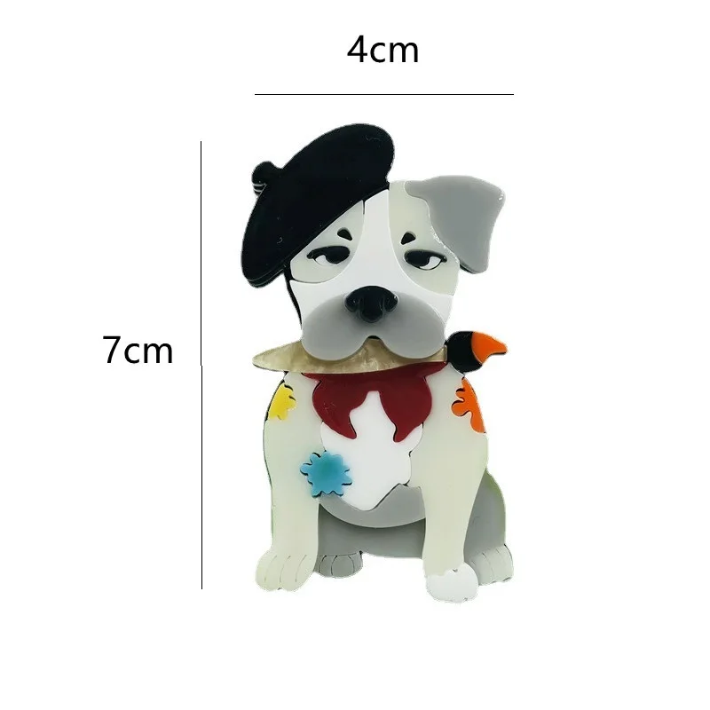 Акриловые детские заколки ZiccoWong для женщин детей милые животные с кисточкой