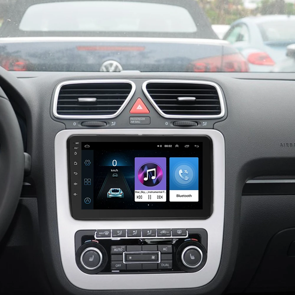 Автомобильный мультимедийный плеер AMPrime стерео система на Android с GPS Wi Fi Bluetooth