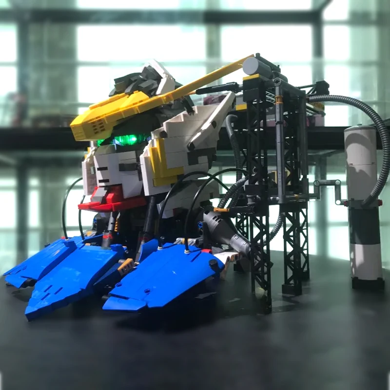 Робот конструктор K86 MOC статическая модель основателя Gundam со светодиодом 1:60 из 2085