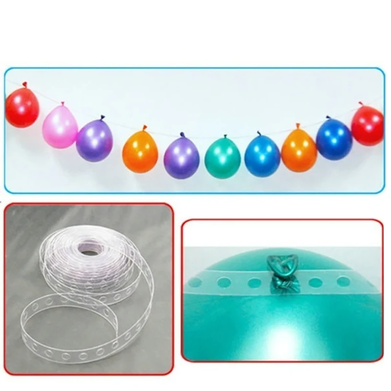 Пластиковый надувной шар украшающая полоска Удобная DIY домашняя вечерние Арка с