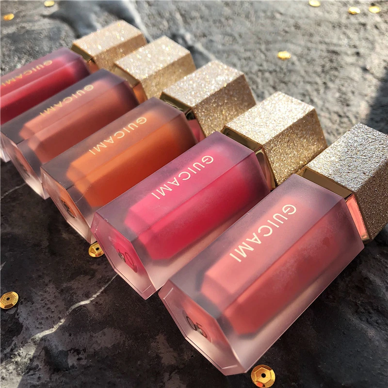 

Liquid Blush Matte Cosmetics Repair Bright Skin Matte Face Contour Shadow Cheek Blusher Cream Korean Makeup Contour Blush