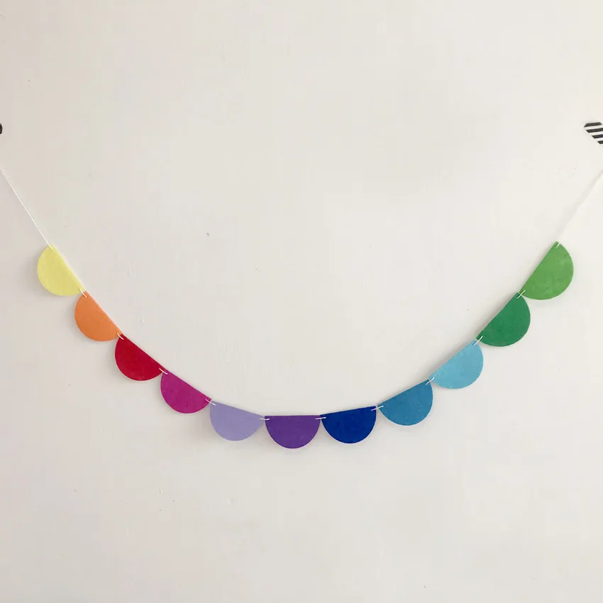 INS скандинавский фетровый вытягивающий цветок настенный Стандартный баннер