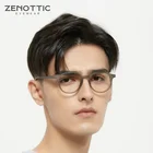 Очки для чтения унисекс ZENOTTIC, с защитой от синего светильник, линзы CR-39, асферические стекла, для пресбиопии, компьютерные очки с диоптриями