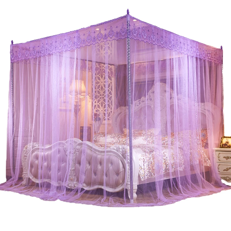 Новая москитная сетка 1 5 м 8 кровать двойной дом 2 красный пол кронштейн утолщение