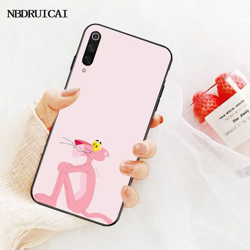 PENGHUWAN lovely Pink Panther DIY Luxury Phone Case for Redmi Note 8 8A 7 6 6A 5 5A 4 4X 4A Go Pro Plus Prime | Мобильные телефоны