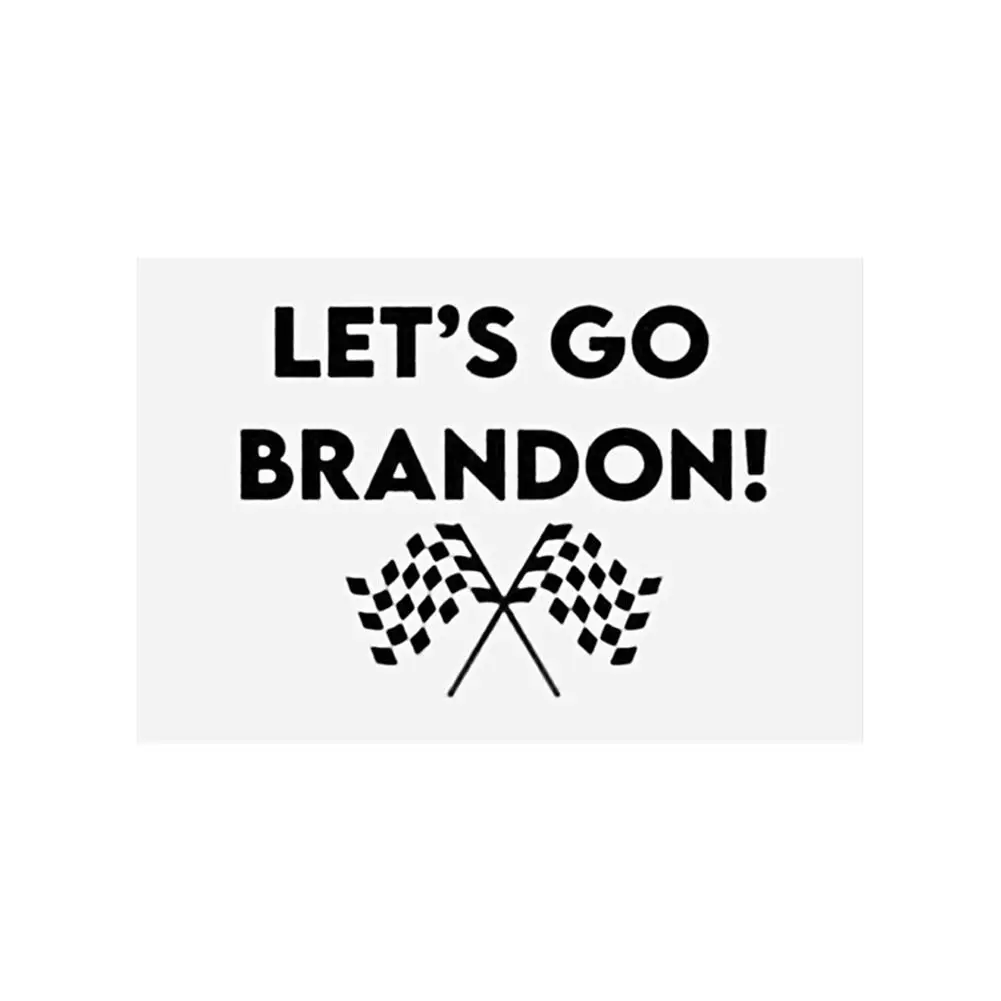 

Lets Go Brandon Sticker 10 Pcs Waterproof Bumper Stickers Decal Funny Car Bumper Sticker American Flag Sticker For Bumpers Wi