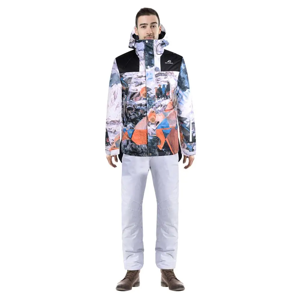 

Colorful Ski Suit Women Men Ski Suit Winter Warm Snowboard Jackets And Pants Set Windproof Waterproof Outdoor Sports Snowsuit