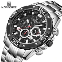 naviforce best selling men%e2%80%99s watches casual business quartz chronograph with a 24 hours shock resistant luminous wristwatch male
