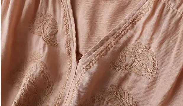 

Summer Womens Clothes V Neck Short Seelve White Red Green Yellow Linen Embroidery Top Blouse , Women Short Sleeve Blouses