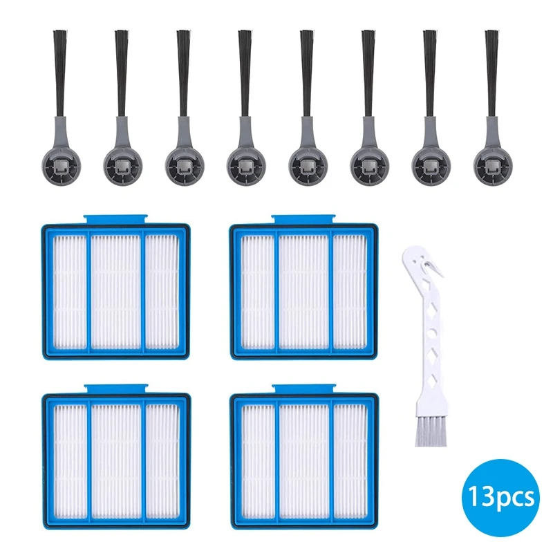 

Replacement Parts Kit For Shark IQ R101AE (RV1001AE),IQ R101 (RV1001) Robot Vacuum Cleaner(4 Filter, 8 Side Brush)