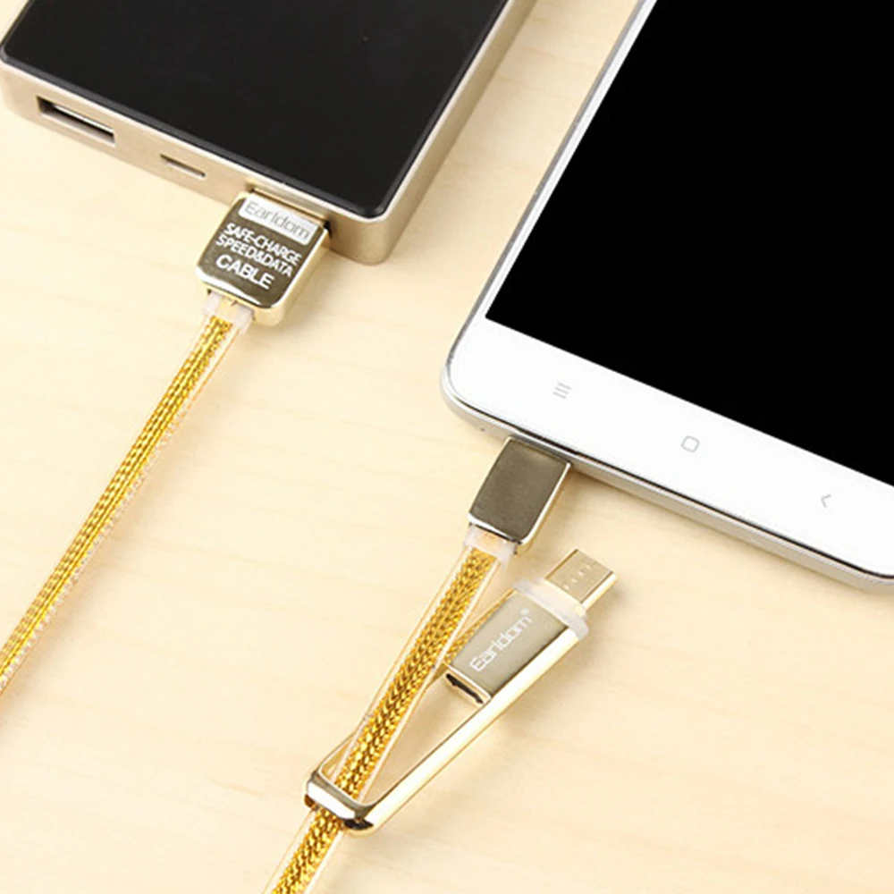 2 в 1 USB-кабель для Samsung Galaxy Note 9 S9 2.8A | Мобильные телефоны и аксессуары