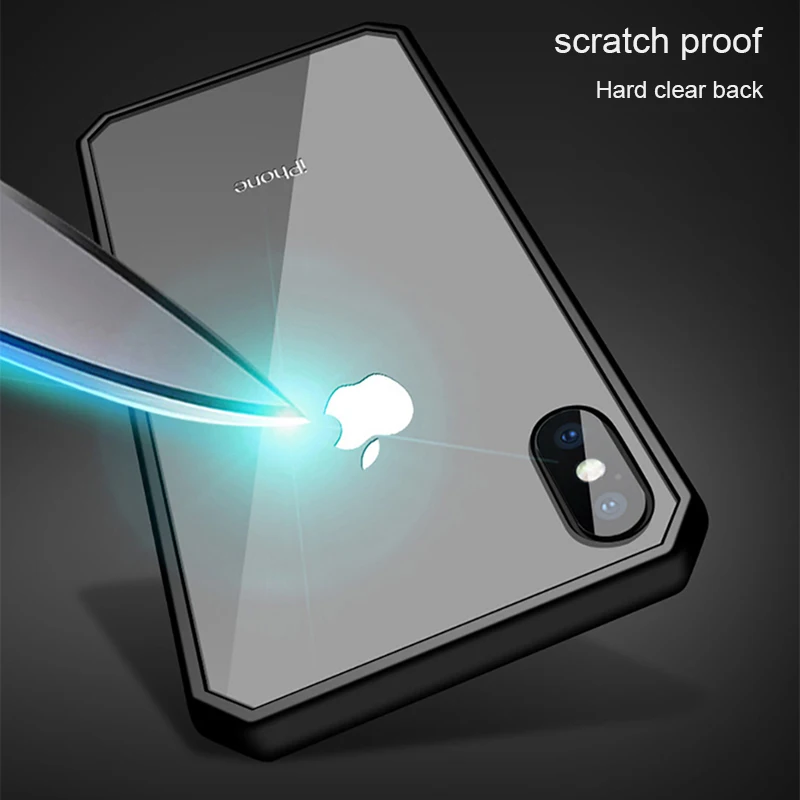 Luxury diamond minimalism Case For iPhone SE 2020 6s 7 8 Xs XR 11 12 pro Max Scratchproof hard back cover soft Bumper Shockproof | Мобильные