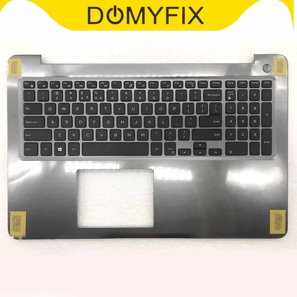 For Dell inspiron 15-5000 5565 5567 Palmrest Upper case Backlit Keyboard 0PT1NY