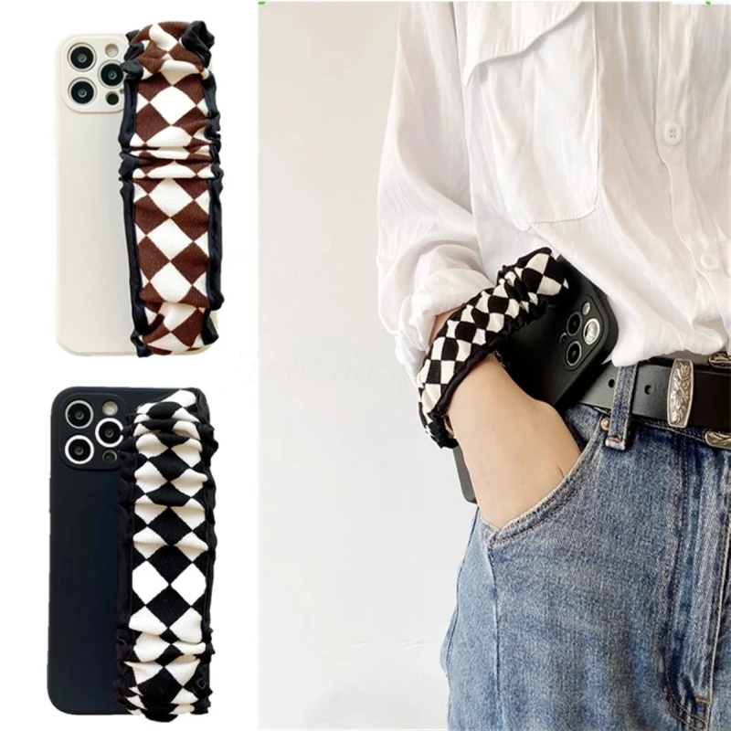 Корейский сетчатый тканевый чехол-подставка для телефона Samsung Galaxy J1 ACE J2 J3 J4 J5 J6 J7