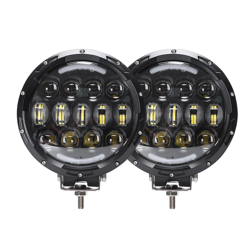 Светодиодный рабочий светильник 105 Вт 7 дюймов светодиодный дальнего/ближнего