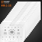 Трафарет Amao для реболлинга, для Huawei CPU RAM IC Chip Mate 40 Pro RS Enjoy 20 Plus Nova 8 7 6 SE Honor 50 30S V30 P 10