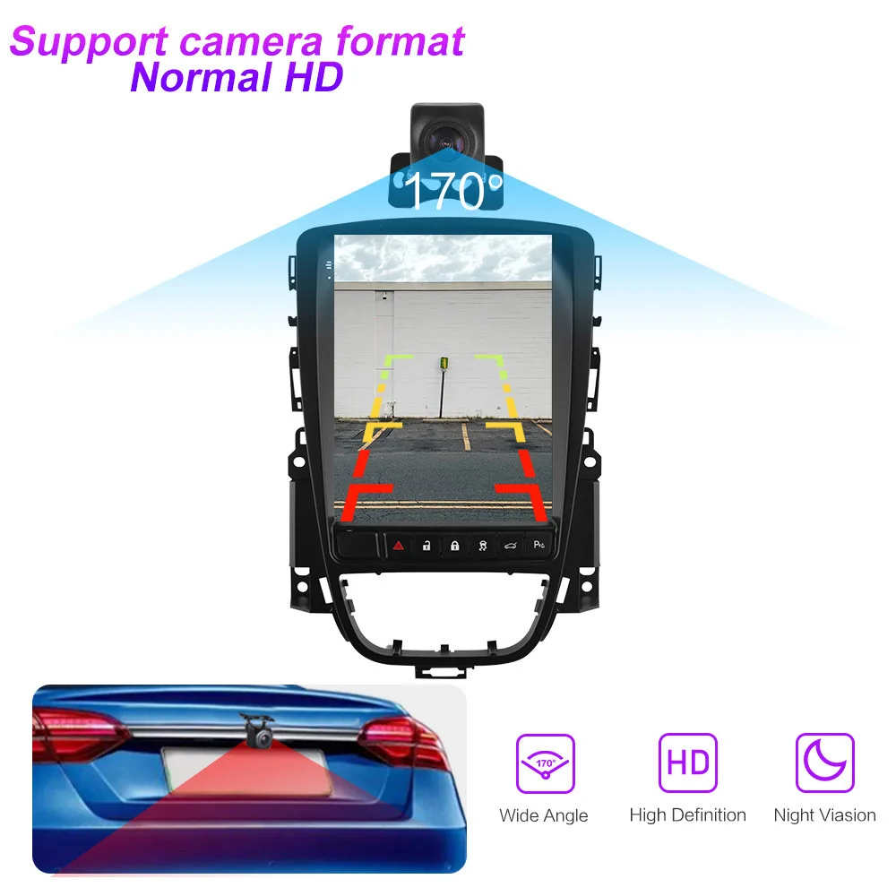 Магнитола для Opel Astra J Verano мультимедийный плеер на Android с вертикальным экраном DSP IPS