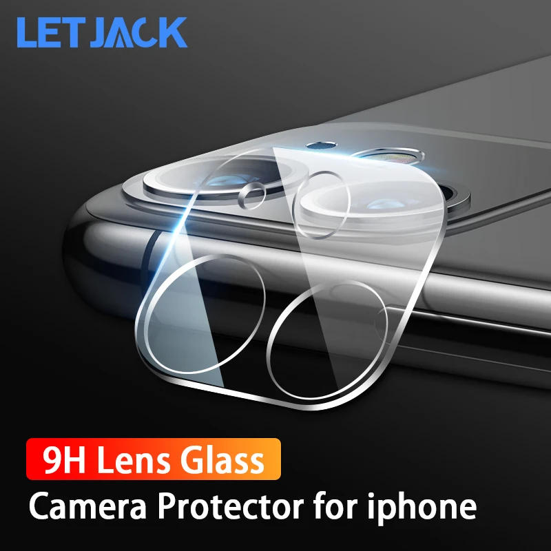 Защитное стекло с полным покрытием для объектива камеры iPhone 11 Pro Max 9H прозрачное