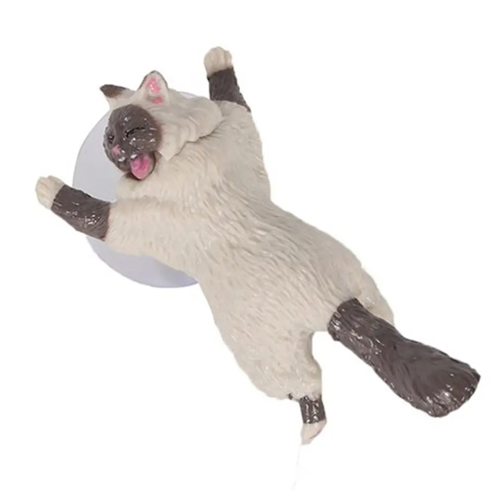 Держатель для телефона в форме кошки с присоской устойчивый много цветов прочный