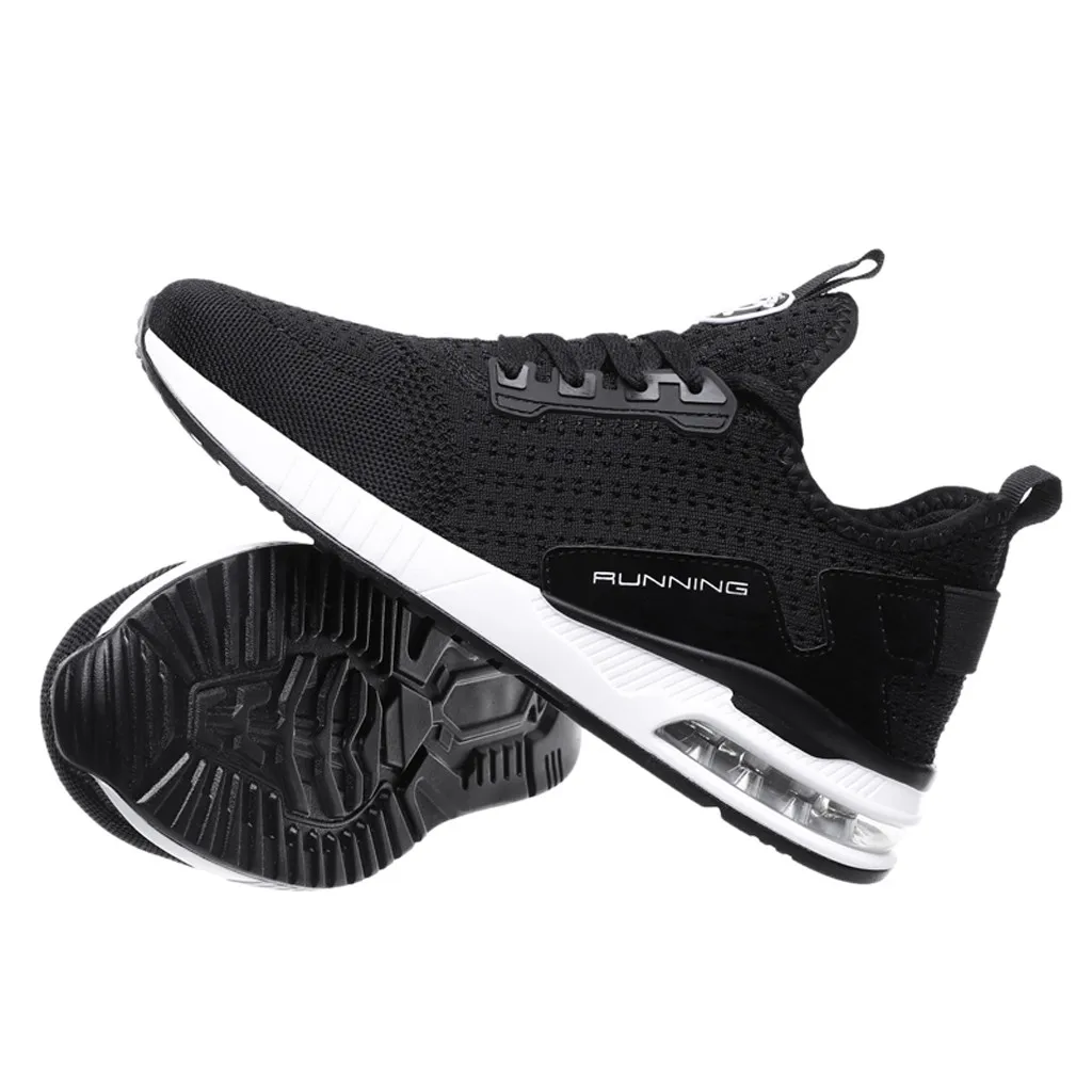SAGACE Shoes New Fashion Couple Woven Breathable Sneakers Lightweight Comfortable Breathable Walking Casual Shoes J13