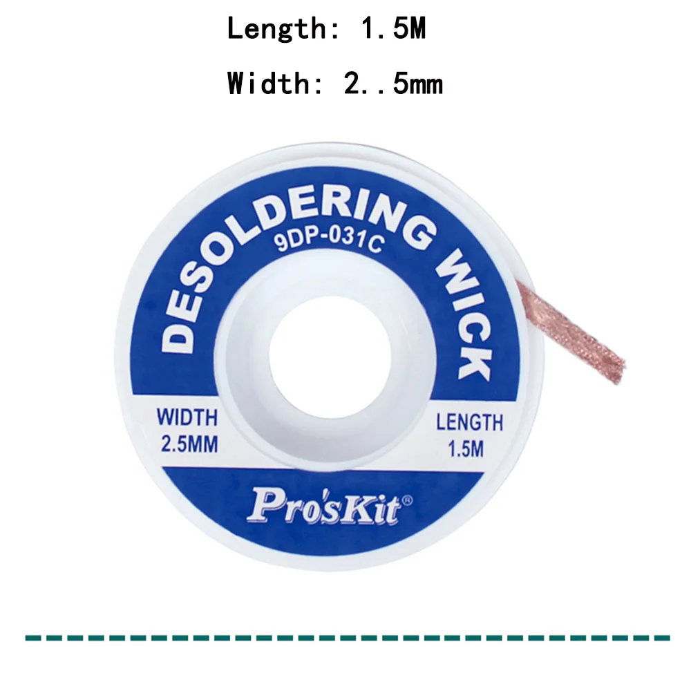 Фитиль для удаления припоя Pro'sKit 9DP 031B BGA|Сварочные флюсы| |