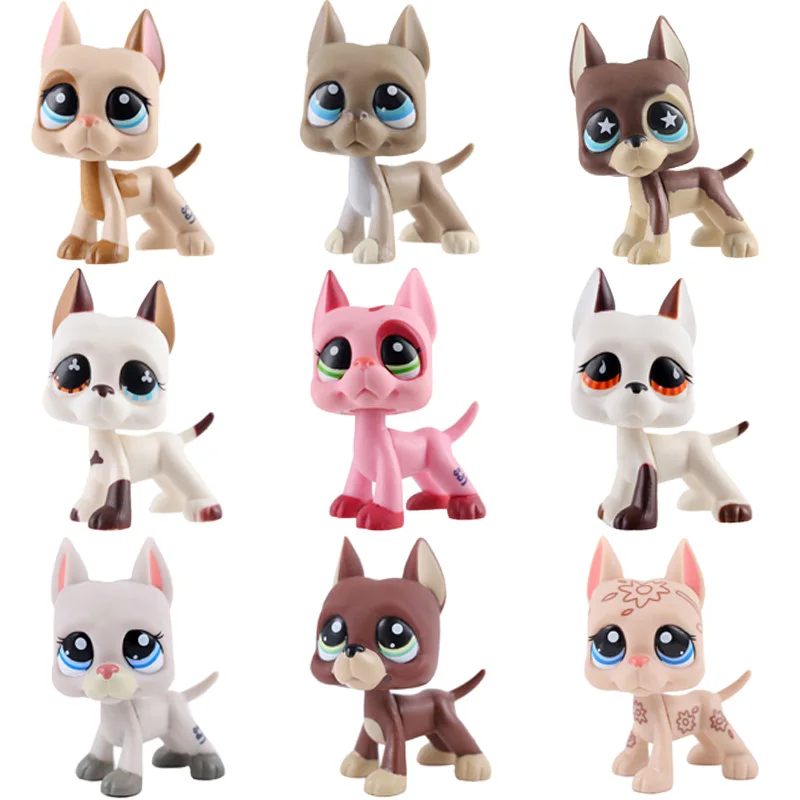 Милая мини игрушка LPS для домашних животных котенок короткий Гималайский Хаски