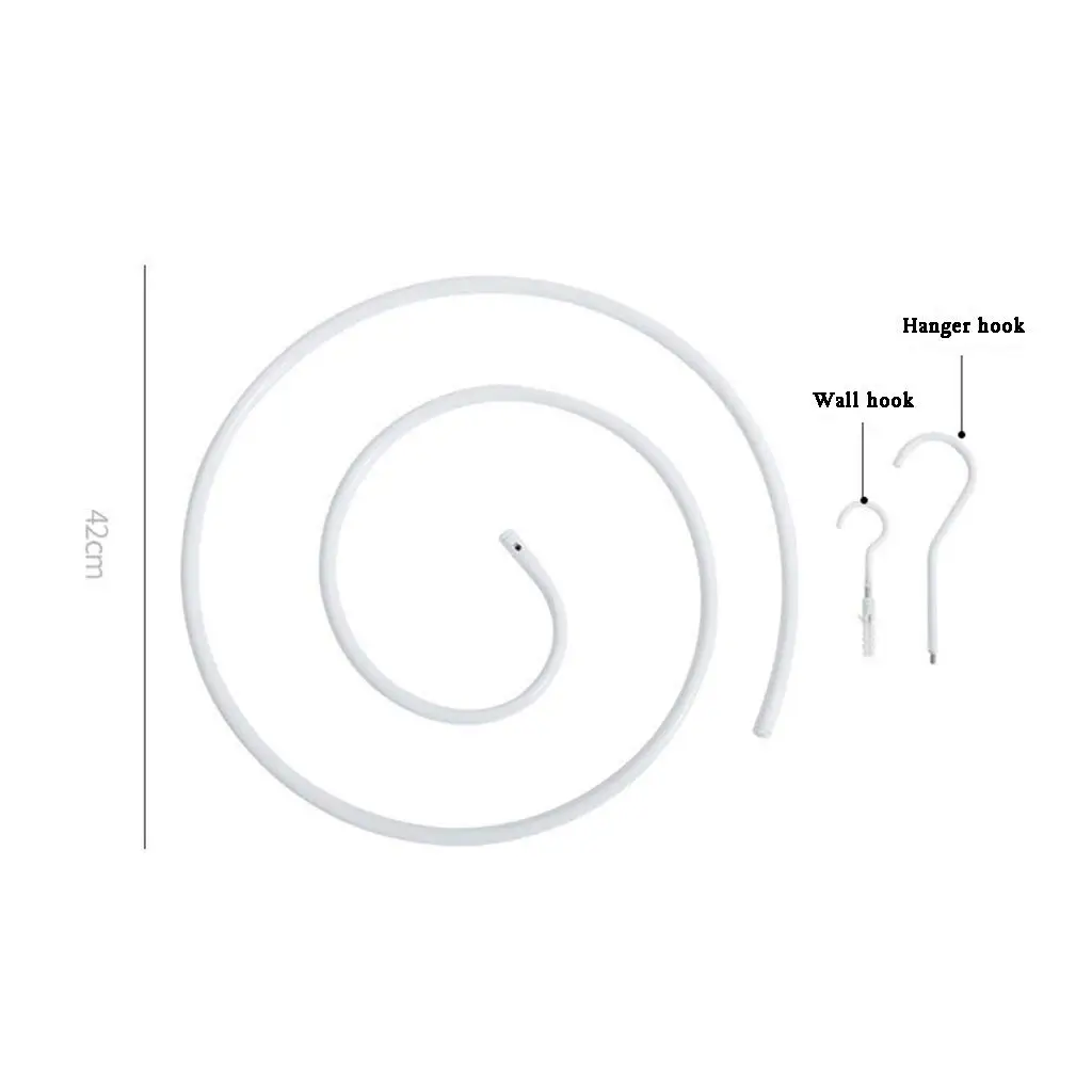 Обновленная спиральная стойка для простыней экономия места в стирке стальная