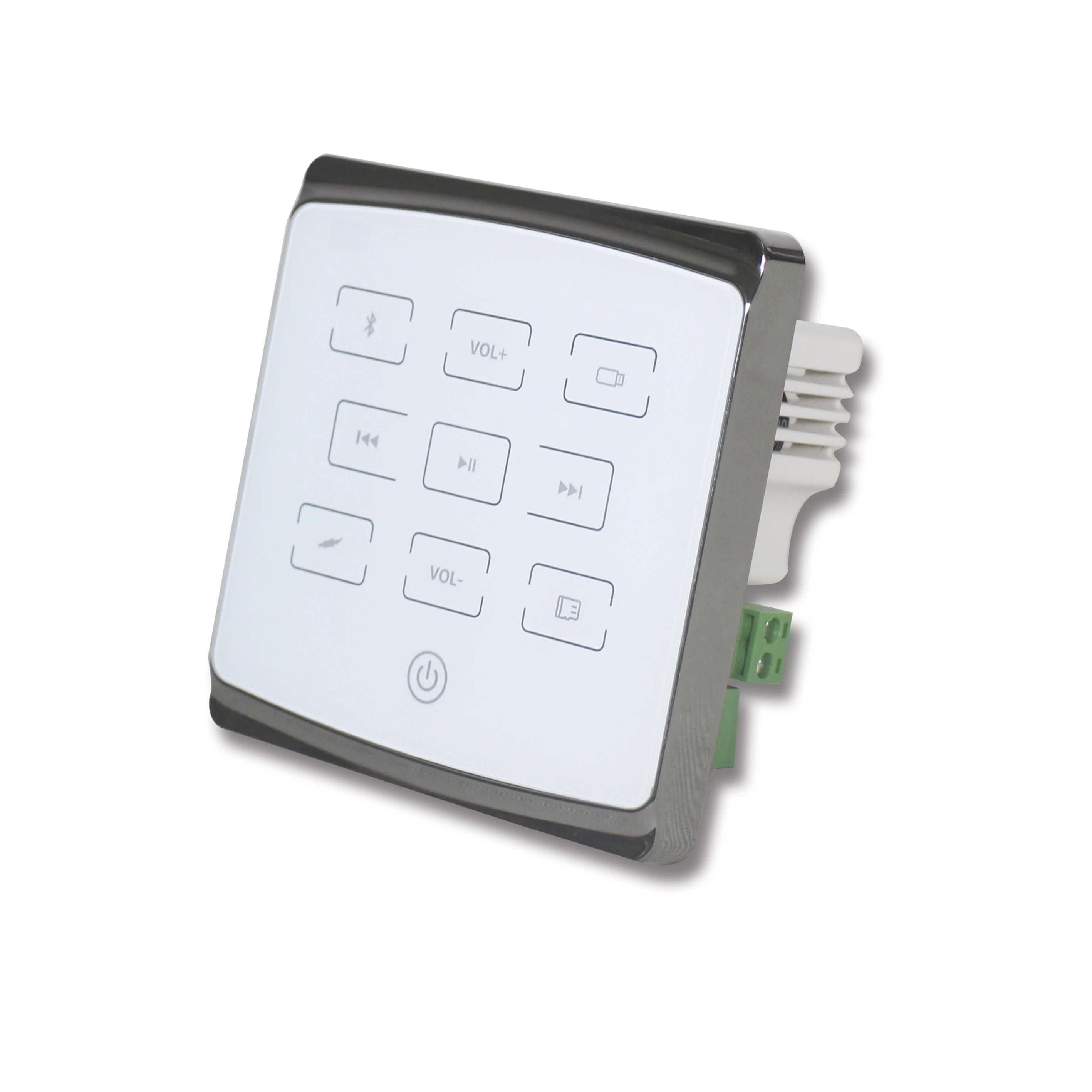 Усилитель звука для умного дома 2/4 каналов сенсорная мини клавиша Bluetooth USB TF