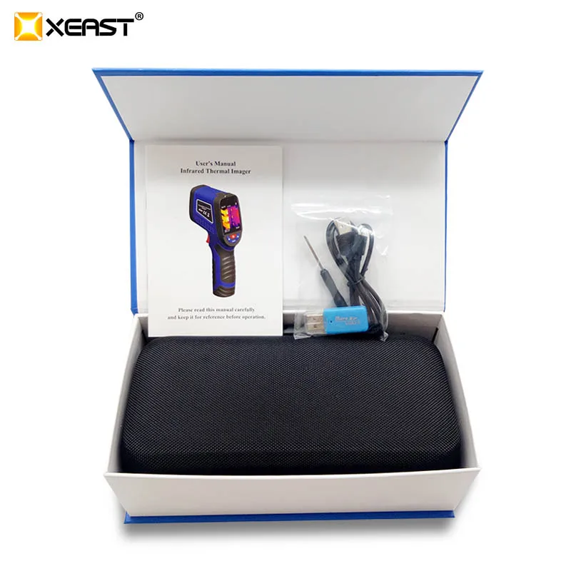 XEAST XE-26/26 DLatest стиль ручной XE-27 2 в 1 Температура и влажности инфракрасное измерение температуры Термальность изображений