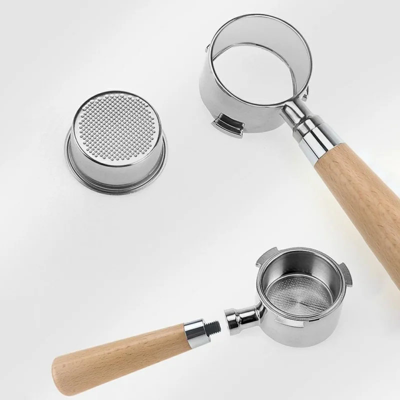 

1pcs Coffee Bottomless Portafilter for Delonghi EC680/EC685 Filter 51MM Replacement Filter Basket Coffee Accessories