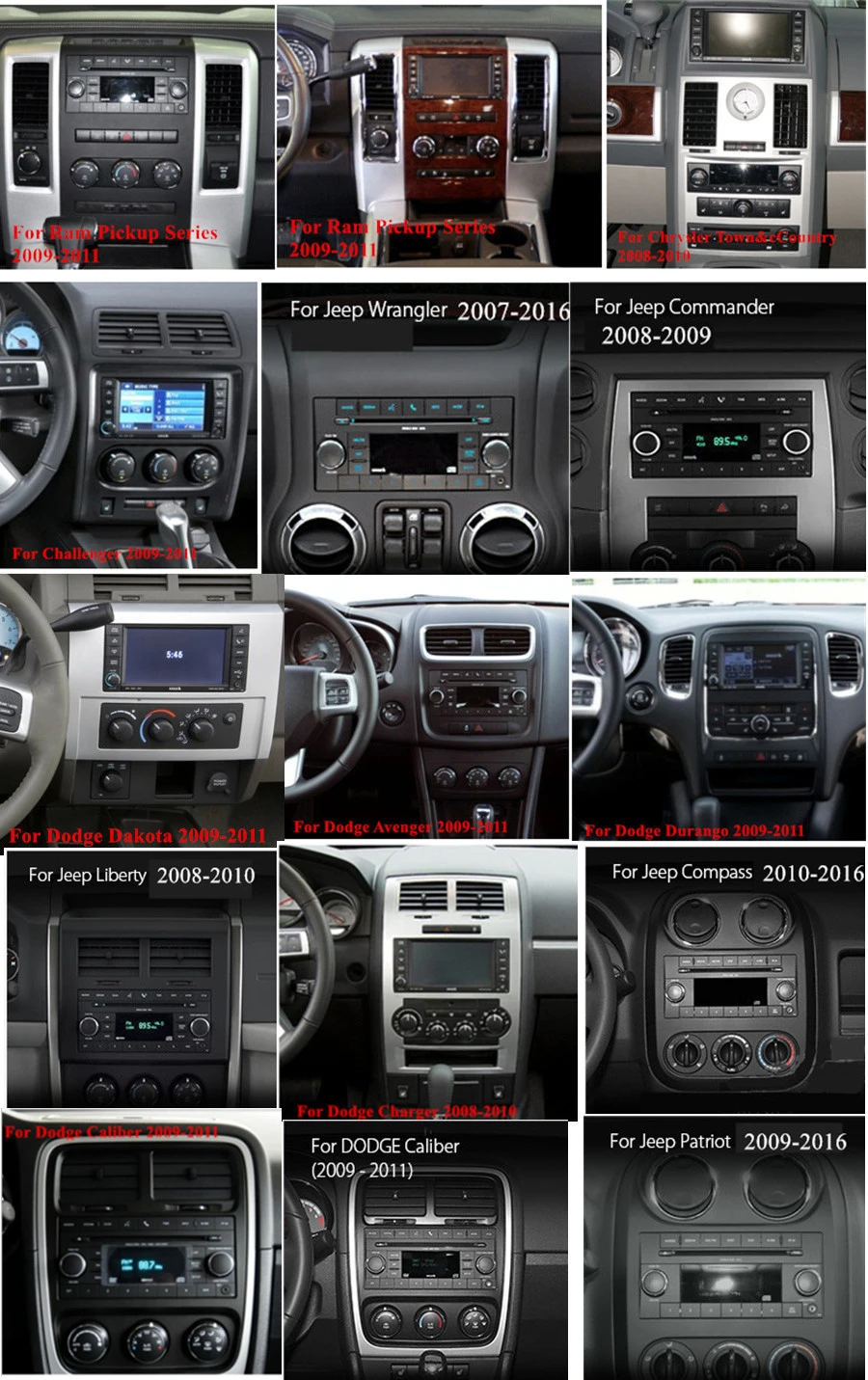 1 + 16 ГБ Android 10 автомобильное стерео радио GPS навигация для Jeep Compass 2010 -2016 |